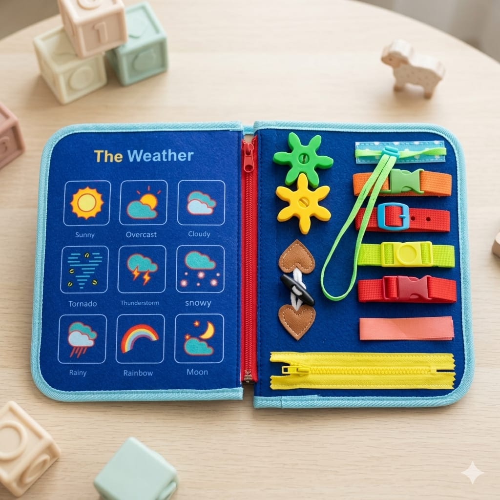 Felt Activity Busy Book