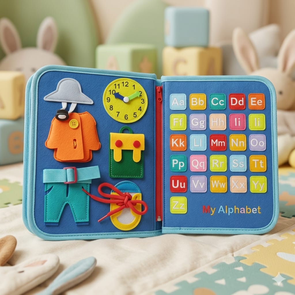 Felt Activity Busy Book