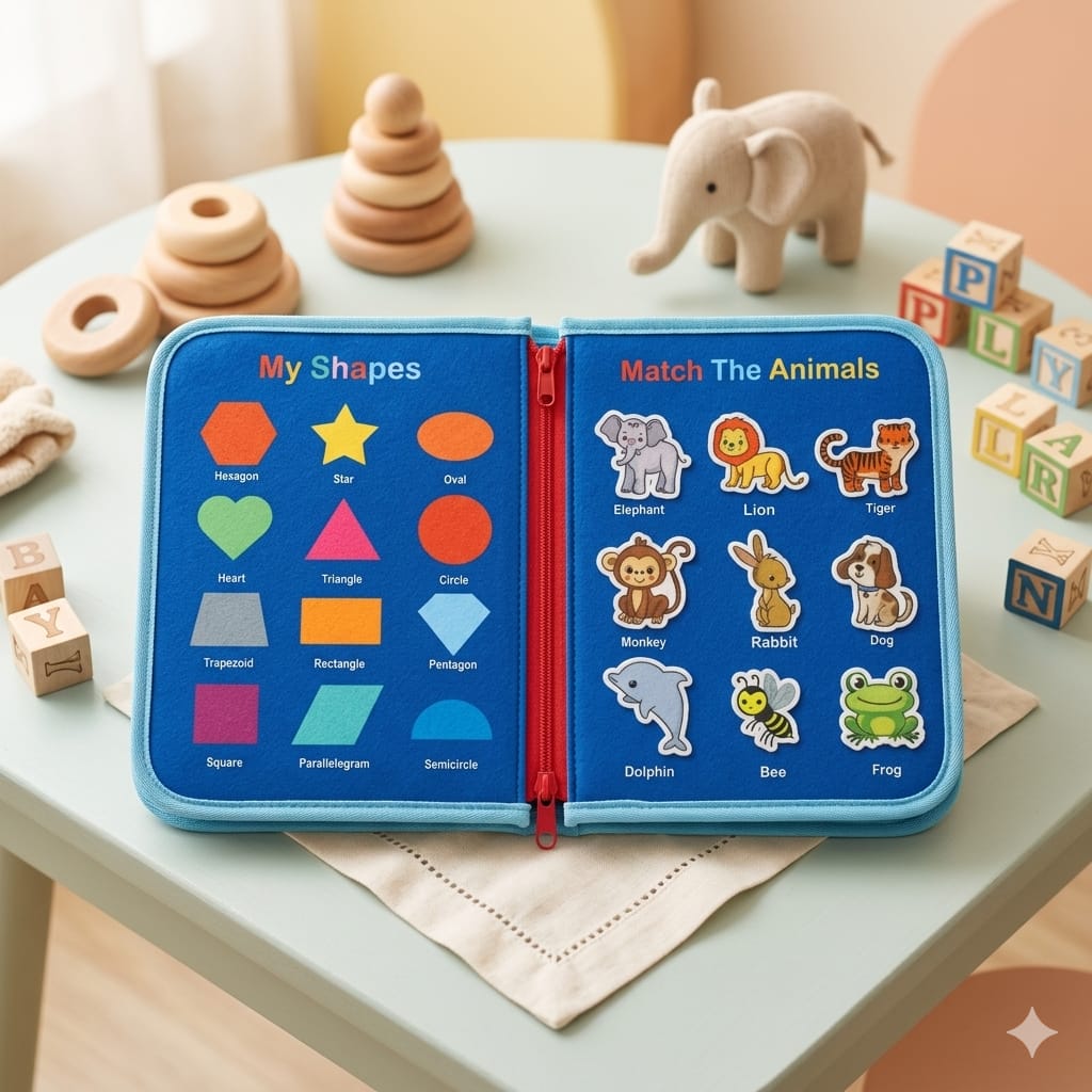 Felt Activity Busy Book