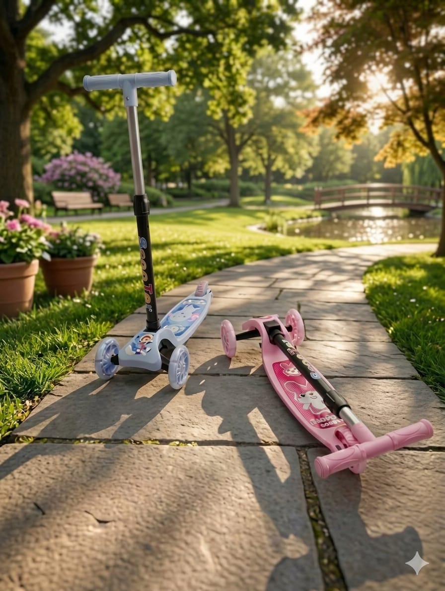Kids Scooter (Pastel Blue)