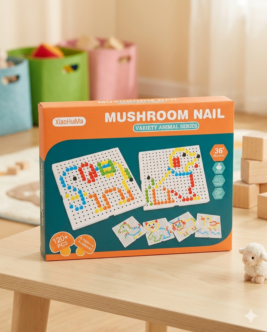 Mushroom Nail Kit (Variety Animal Series)