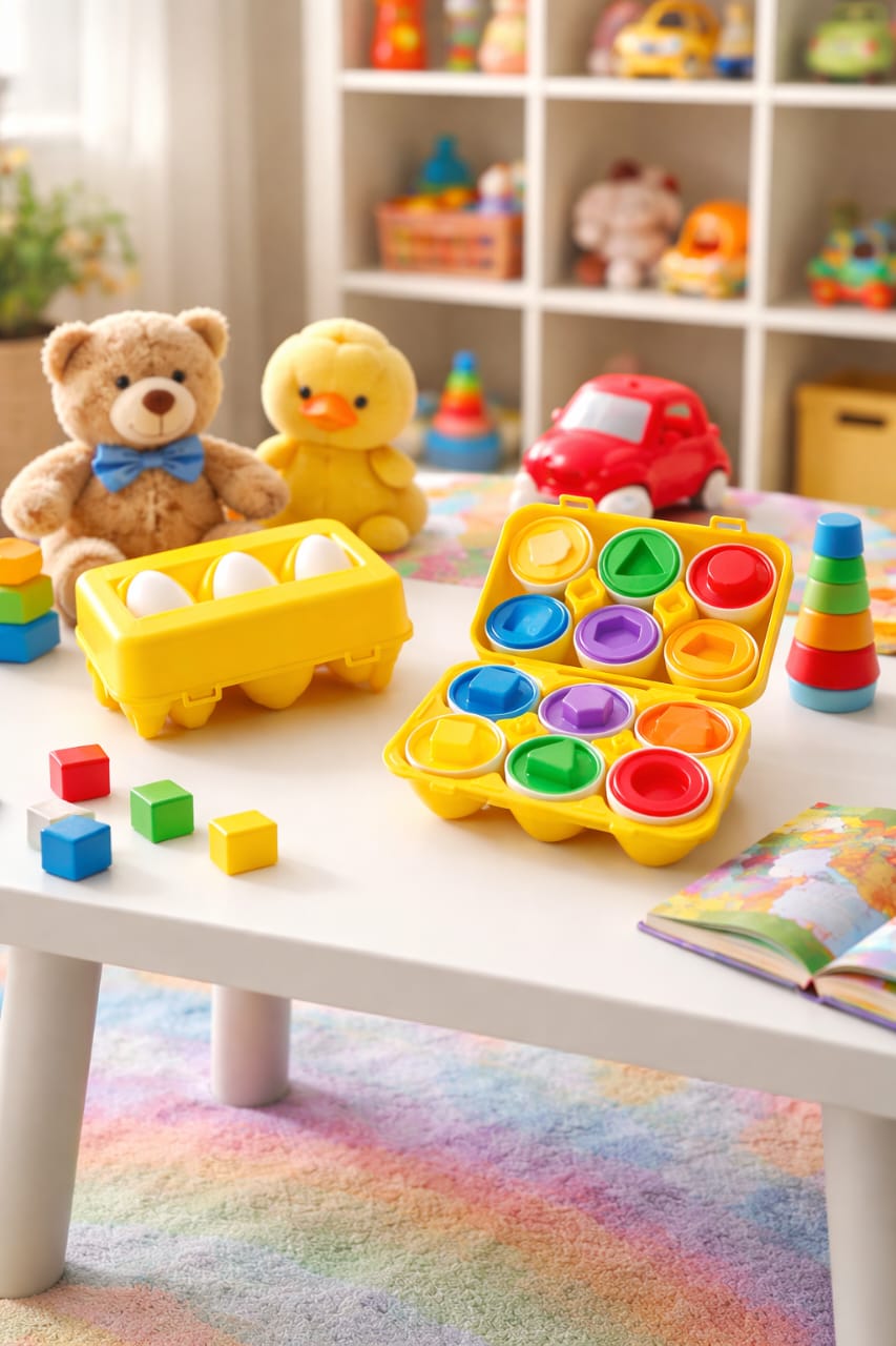 Shapes Matching Eggs