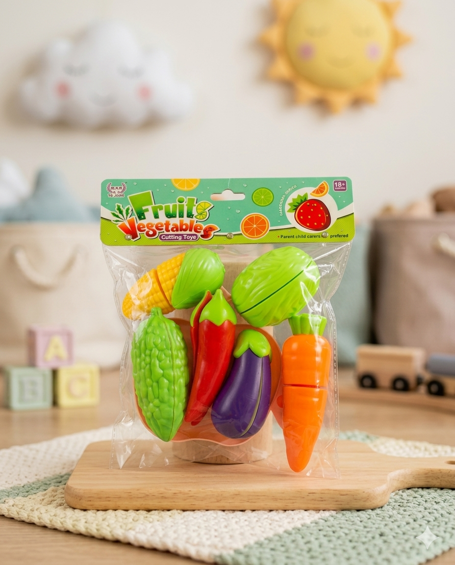 Vegetables Cutting Toy Set